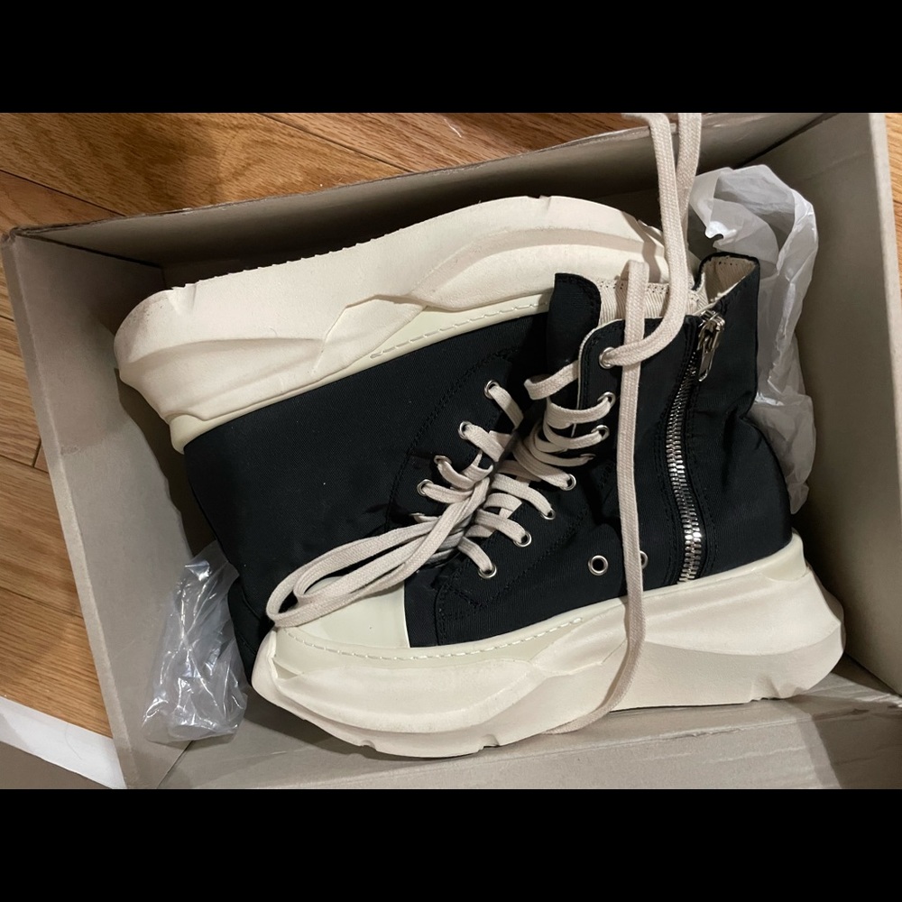 Rick owens sneakers size 8